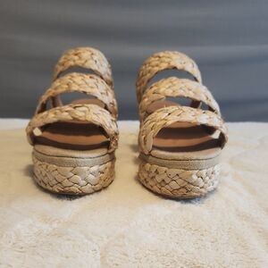 Castaner Braided Espadrille Sandals in Tan